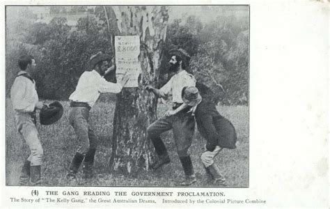 The Story of the Kelly Gang: A Gripping Tale of Outlawry and Justice Set Against the Rugged Australian Outback!