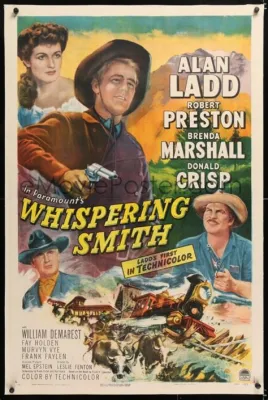  “Whispering Smith” –  A Cowboy Noir Saga of Forbidden Love and Revenge in Roaring Twenties America!